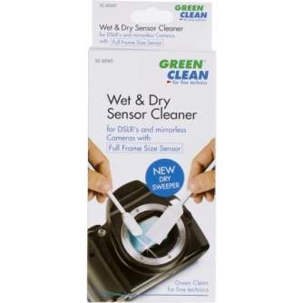 Cleaning Products - Green Clean sensor cleaning kit Wet Foam Swab & Dry Sweeper (SC-6060) - buy today in store and with delivery