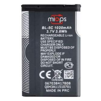 Kameras pultis - Miops Spare Battery BL-5C - ātri pasūtīt no ražotāja
