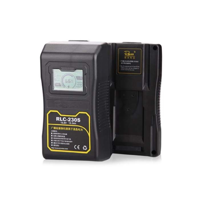 V-Mount Baterijas - Rolux V-Mount Battery RLC-230S 230Wh 14.8V - ātri pasūtīt no ražotāja