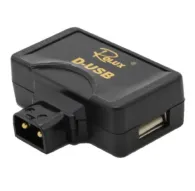 Piederumi zibspuldzēm - Rolux D-USB Adapter for V-Mount Batteries, 5V 1.6A Output - быстрый заказ от производителяPiederumi zibspuldzēm - Rolux D-USB Adapter for V-Mount Batteries, 5V 1.6A Output - быстрый заказ от производителя