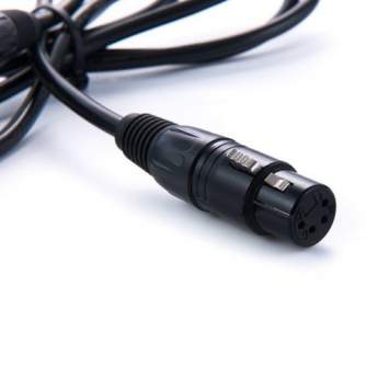 AC Adapters, Power Cords - Rolux 4-Pin XLR Female with 4-Pins Male Connector - quick order from manufacturer
