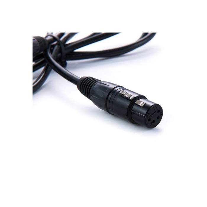 AC адаптеры, кабель питания - Rolux 4-Pin XLR Female with 4-Pins Male Connector - быстрый заказ от производителя