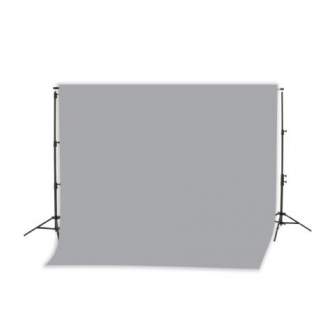 Background Set with Holder - Falcon Eyes Background System B-8510 with Roll Storm Grey 2,75 x 11m - quick order from manufacturer