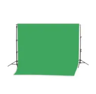 Background Set with Holder - Falcon Eyes Background System B-8510 with Roll Chroma Green 2.75 x 11m - quick order from manufacturerBackground Set with Holder - Falcon Eyes Background System B-8510 with Roll Chroma Green 2.75 x 11m - quick order from manufacturer