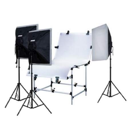 Lighting Tables - Falcon Eyes Photo Table ST-0613T with Lighting - buy today in store and with delivery