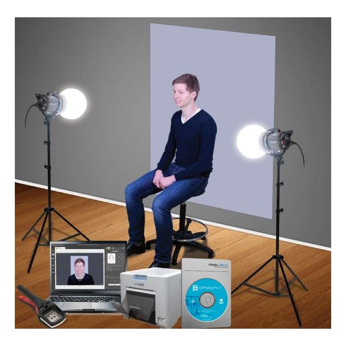 Printers and accessories - Benel Photo DNP ID Photo Studio Starterkit - quick order from manufacturer