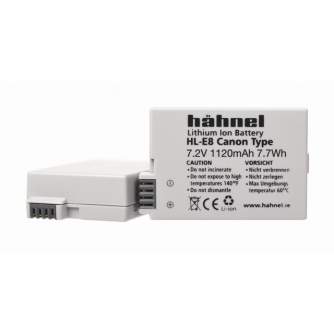 Camera Batteries - HÄHNEL DK BATTERY CANON HL-E8 - buy today in store and with delivery
