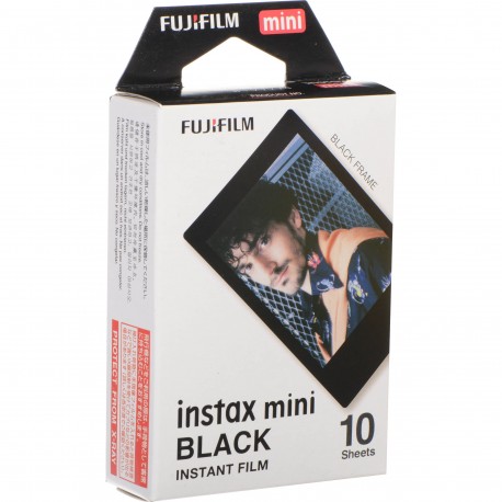 Film for instant cameras - FUJIFILM Colorfilm instax mini BLACK FRAME Film (10 Exposures) - quick order from manufacturer