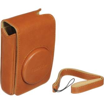 Camera Bags - FUJIFILM Case XF-1 brown, leather - quick order from manufacturer