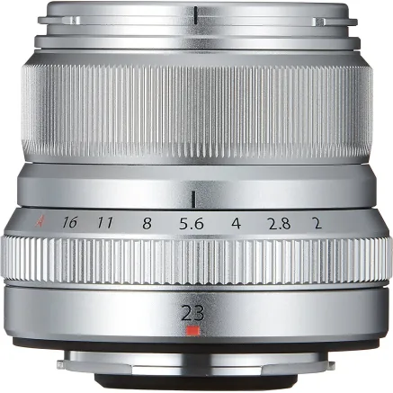 FUJIFILM Lens Fujinon XF23mm F2 R WR XF f/2.0 R WR Lens - Silver