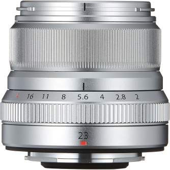 Lenses - Fujifilm Lens Fujinon XF23mmF2 R WR Silver - quick order from manufacturer