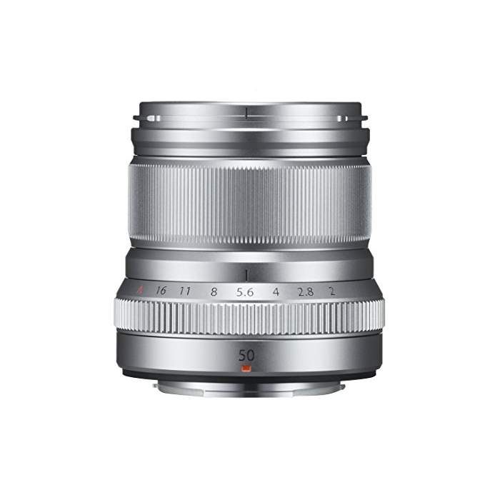 Lenses - Fujifilm Lens Fujinon XF50mmF2 R WR Silver - quick order from manufacturer