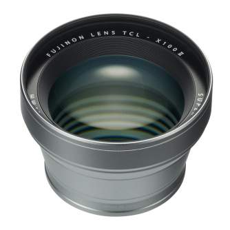 Объективы - FUJIFILM TCL-X100 II Tele Conversion Lens (X100F, X100T, X100S, X100) Silver - быстрый заказ от производителя