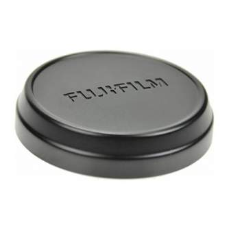 Objektīvu vāciņi - FUJIFILM Lens cap X100 black flcp-x100 Cover Metal Black/Silver - ātri pasūtīt no ražotāja