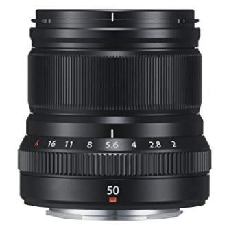Объективы - Fujifilm Lens Fujinon XF50mmF2 R WR Black - быстрый заказ от производителя