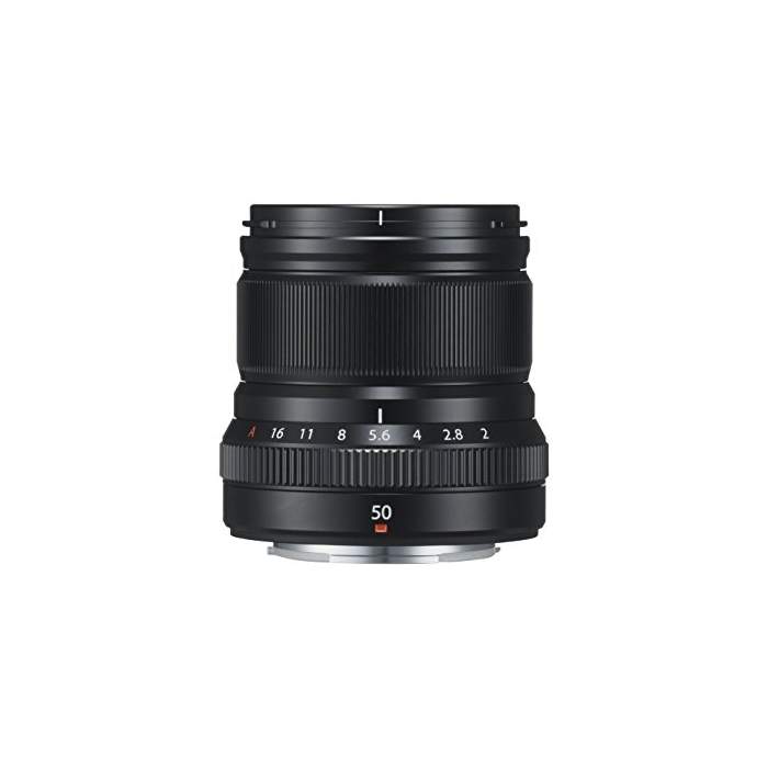 Objektīvi - FUJIFILM Lens Fujinon XF50mm F2 R WR black XF-50mm f/2.0 R WR Mid-Telephoto Lens - Black - ātri pasūtīt no ražotāja