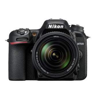 Spoguļkameras - Nikon D7500 + 18-140 VR kamera kit - ātri pasūtīt no ražotāja