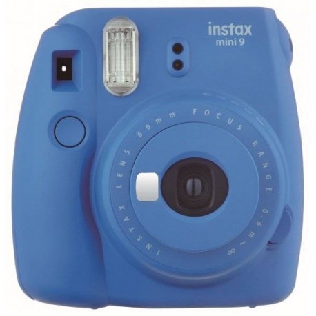 Больше не производится - Fujifilm instax mini 9 cobalt blue instant camera+instax glossy 10pcs + soma