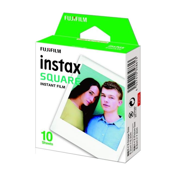 Film for instant cameras - Fujifilm Colorfilm instax SQUARE GLOSSY 10PK - buy today in store and with delivery