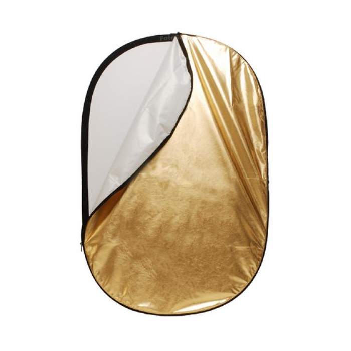 Foldable Reflectors - Falcon Eyes Reflector 5 in 1 RRK-3648SLG 92x122 cm - buy today in store and with delivery