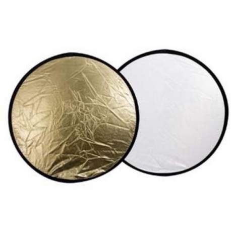 Foldable Reflectors - Falcon Eyes Reflector CFR-22GS Gold/Silver 56 cm - quick order from manufacturer