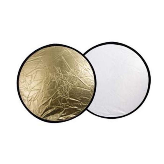 Foldable Reflectors - Falcon Eyes Reflector CFR-22GS Gold/Silver 56 cm - quick order from manufacturer