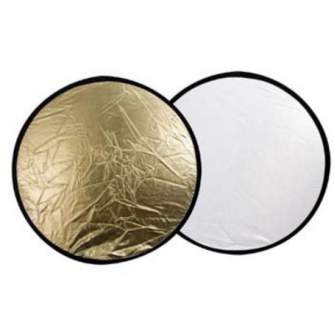 Складные отражатели - Falcon Eyes Reflector CFR-32GS Gold/Silver 82 cm - купить сегодня в магазине и с доставкой