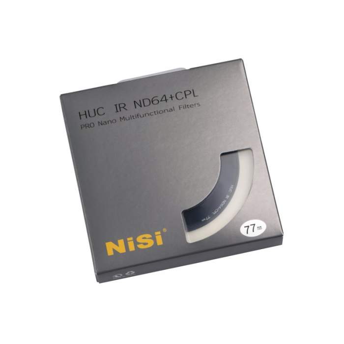 Поляризационные фильтры - NISI FILTER IRND 64+CPL PRO NANO 62MM - быстрый заказ от производителя