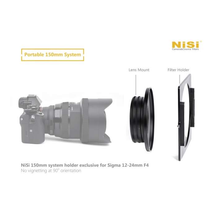 Filter Holder - NISI FILTER HOLDER 150 FOR SIGMA 12-24/4 ART - quick order from manufacturer