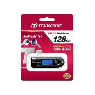USB memory stick - TRANSCEND JETFLASH 790 64GB / USB 3.1 - quick order from manufacturer