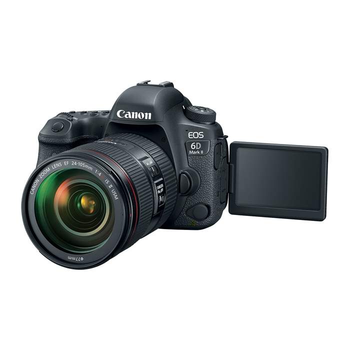 DSLR Cameras - Canon EOS 6D Mark II DSLR Camera with 24-105mm f/4 II L Lens - quick order from manufacturer