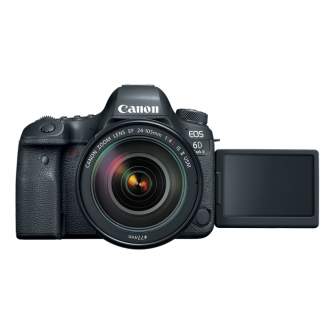 DSLR Cameras - Canon EOS 6D Mark II DSLR Camera with 24-105mm f/4 II L Lens - quick order from manufacturer