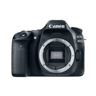 DSLR Cameras - Canon EOS 80D Body - quick order from manufacturer