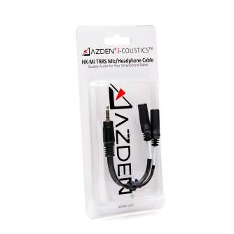 Audio cables, adapters - AZDEN ADAPTER CABLE SMARTPHONES & TABLETS HX-MI - quick order from manufacturer