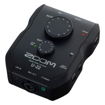 Audio Mikserpulti - Zoom U-22 Handy Audio Interface USB - ātri pasūtīt no ražotāja