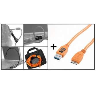 Кабели - Tether Tools Starter Tethering Kit with USB 3.0 Micro-B Cable 4,6m - быстрый заказ от производителя