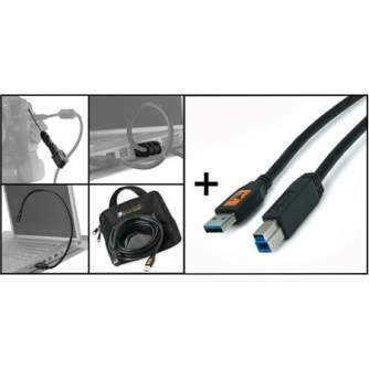 Kabeļi - Tether Tools Starter Tethering Kit with USB 3.0 A to B 4,6m - ātri pasūtīt no ražotāja