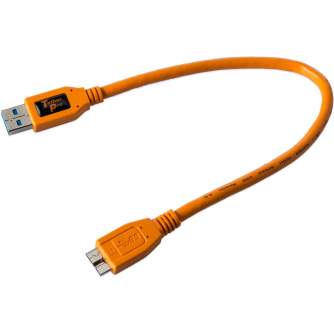 Кабели - Tether Tools Tether Pro USB 3.0 male to Micro-B 5 pin 0.3 m - быстрый заказ от производителя