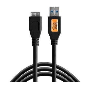 Kabeļi - Tether Tools Tether Pro USB 3.0 male to Micro-B 5 pin 4,6m - perc šodien veikalā un ar piegādi