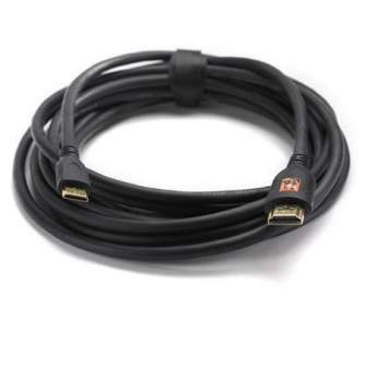 Cables - Tether Tools Mini-HDMI C to HDMI A 4.6m Black - quick order from manufacturer
