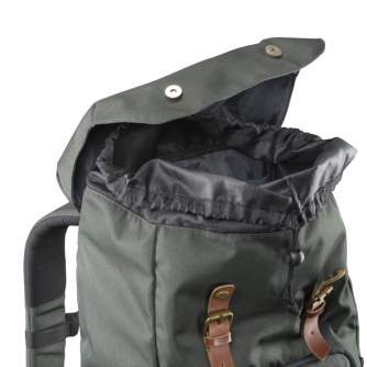 Backpacks - Walimex Mantona photo backpack Luis green, retro - buy today in store and with delivery