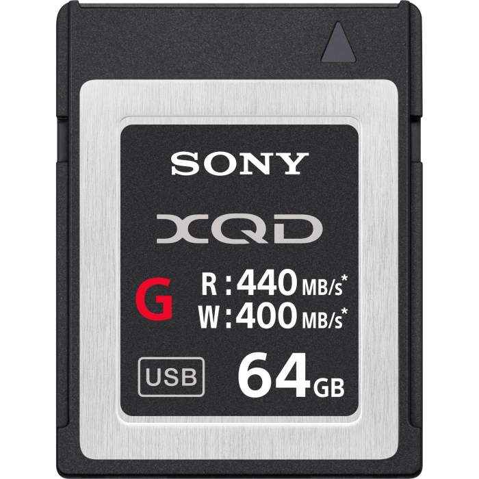 Memory Cards - Sony QDG64F XQD Memory Card 64GB - quick order from manufacturer