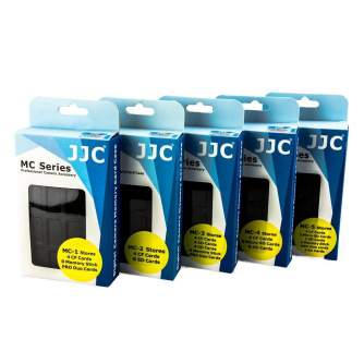 Карты памяти - JJC MC-5 futlāris SD CF SDHC kartēm - быстрый заказ от производителя