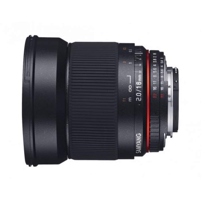 Lenses - SAMYANG 16MM F/2,0 ED AS UMC CS PENTAX K - quick order from manufacturer