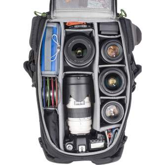 Mugursomas - MindShift Gear BackLight 26L Photo Daypack - Charcoal M360 - ātri pasūtīt no ražotāja