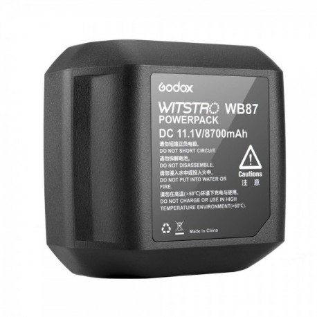 Аккумуляторы для вспышек - Godox Battery for AD600 series WB-87 - быстрый заказ от производителя