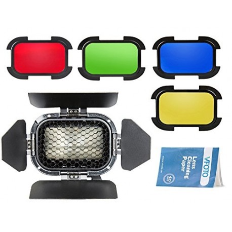 Reflektori Difuzori - Godox Speedlite Color Filters Honey set for AD200 (red, yellow,blue,green) - ātri pasūtīt no ražotāja
