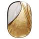 Foldable Reflectors - Linkstar Reflector 2 in 1 R-6090GS Gold/Silver 60x90 cm - quick order from manufacturer