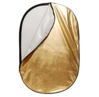 Foldable Reflectors - Linkstar Reflector 2 in 1 R-6090GS Gold/Silver 60x90 cm - quick order from manufacturerFoldable Reflectors - Linkstar Reflector 2 in 1 R-6090GS Gold/Silver 60x90 cm - quick order from manufacturer