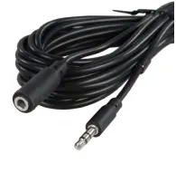 Аудио кабели, адаптеры - Stereo Audio Extension Cable 3.5 mm Male - 3.5 mm Female 5m - быстрый заказ от производителяАудио кабели, адаптеры - Stereo Audio Extension Cable 3.5 mm Male - 3.5 mm Female 5m - быстрый заказ от производителя